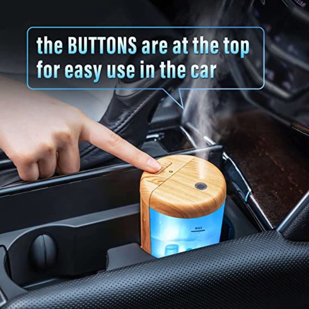 One Fire Car Diffuser Mini Humidifier,Portable Humidifiers Small Car Humidifier - Picture 4 of 6